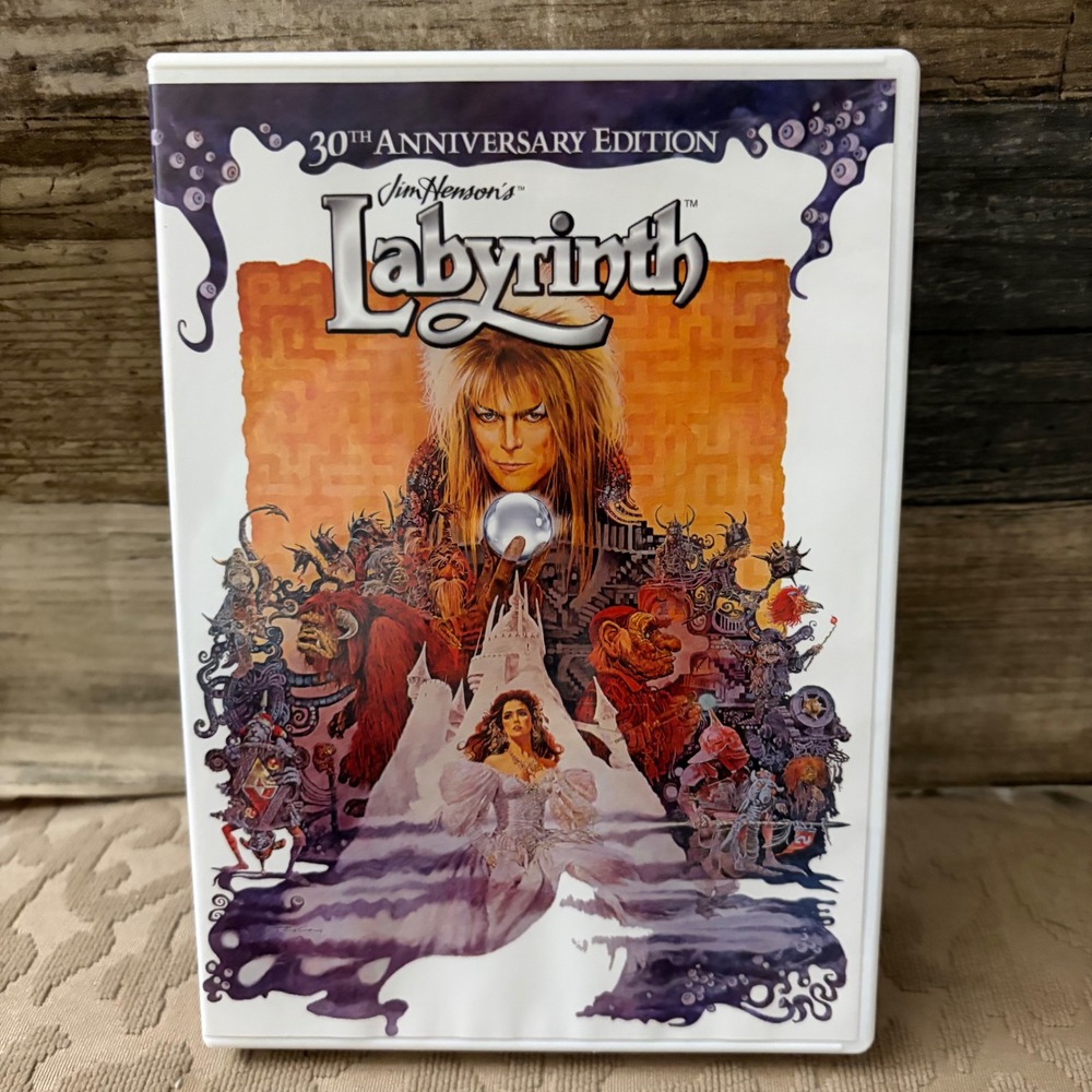 Labyrinth 30th Anniversary Edition DVD David Bowie Jennifer Connelly Jim Henson